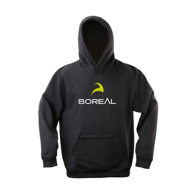 boreal-hoodie-logo-negro-sudadera-con-capucha-para-escalada image 1