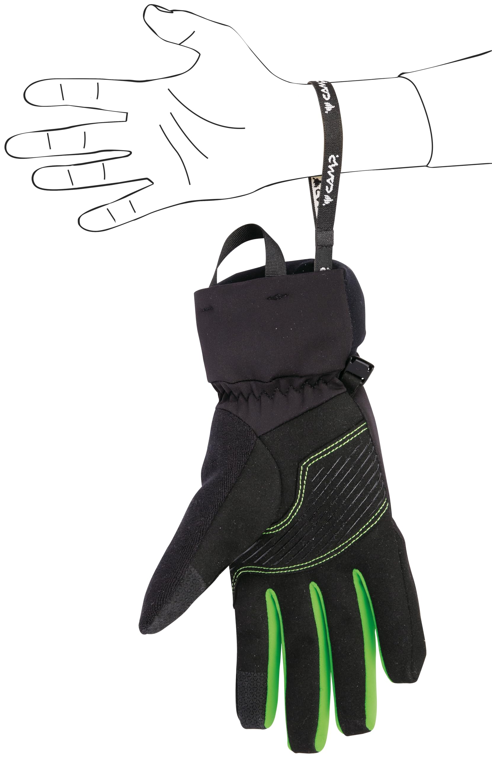 c-a-m-p-g-comp-warm-guante-unisex-con-protecci-n-t-rmica-warmit-n-y-primaloft-go image 7