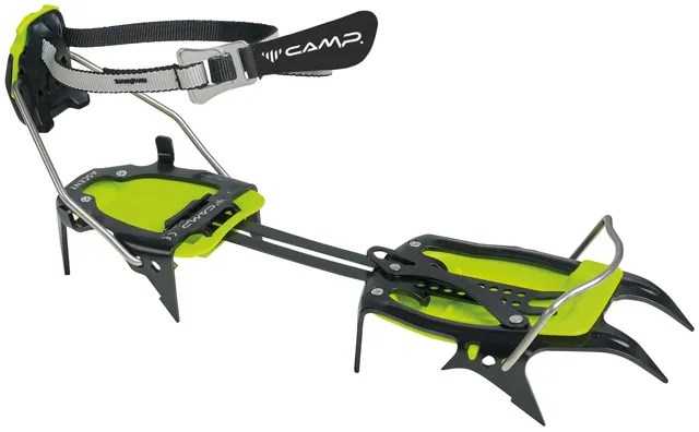 c-a-m-p-crampon-ascent-auto-semi-auto-cramp-n-de-alpinismo-de-acero-de-10-puntas image 1