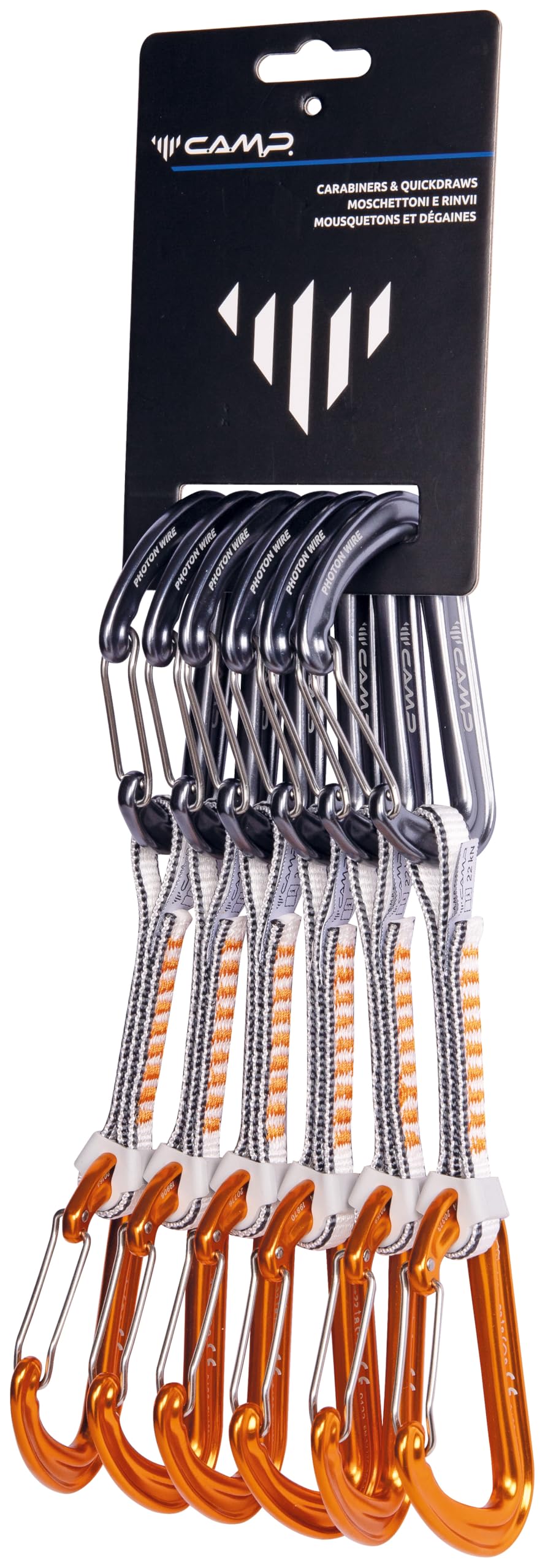 c-a-m-p-photon-wire-express-ks-dyneema-juego-de-6-cintas-expr-s-de-12-cm-superli image 1