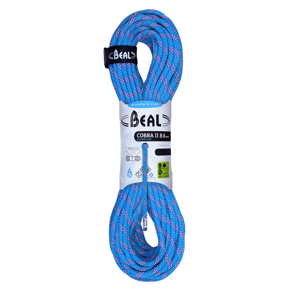 beal-cobra-ii-8-6-mm-unicore-golden-dry-cuerda-din-mica-simple-para-gran-v-a-y-a image 1
