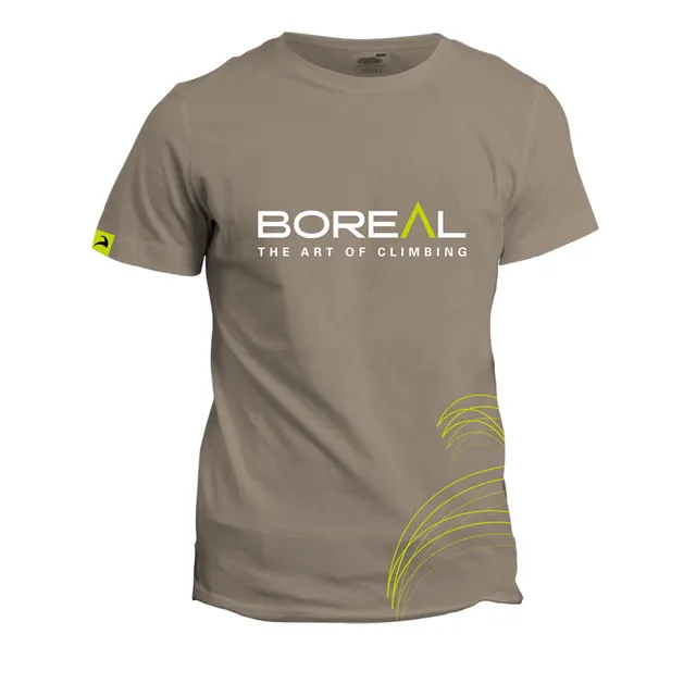 boreal-camiseta-de-algod-n-org-nico-marr-n image 1