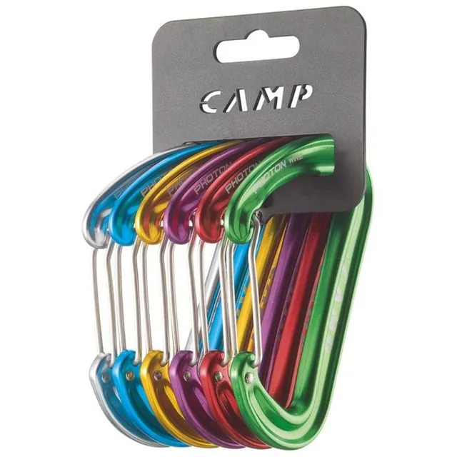 c-a-m-p-rack-pack-photon-wire-pack-de-6-mosquetones-de-cable image 1