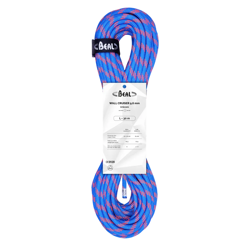beal-wall-cruiser-9-6-mm-unicore-cuerda-din-mica-de-escalada-indoor image 1