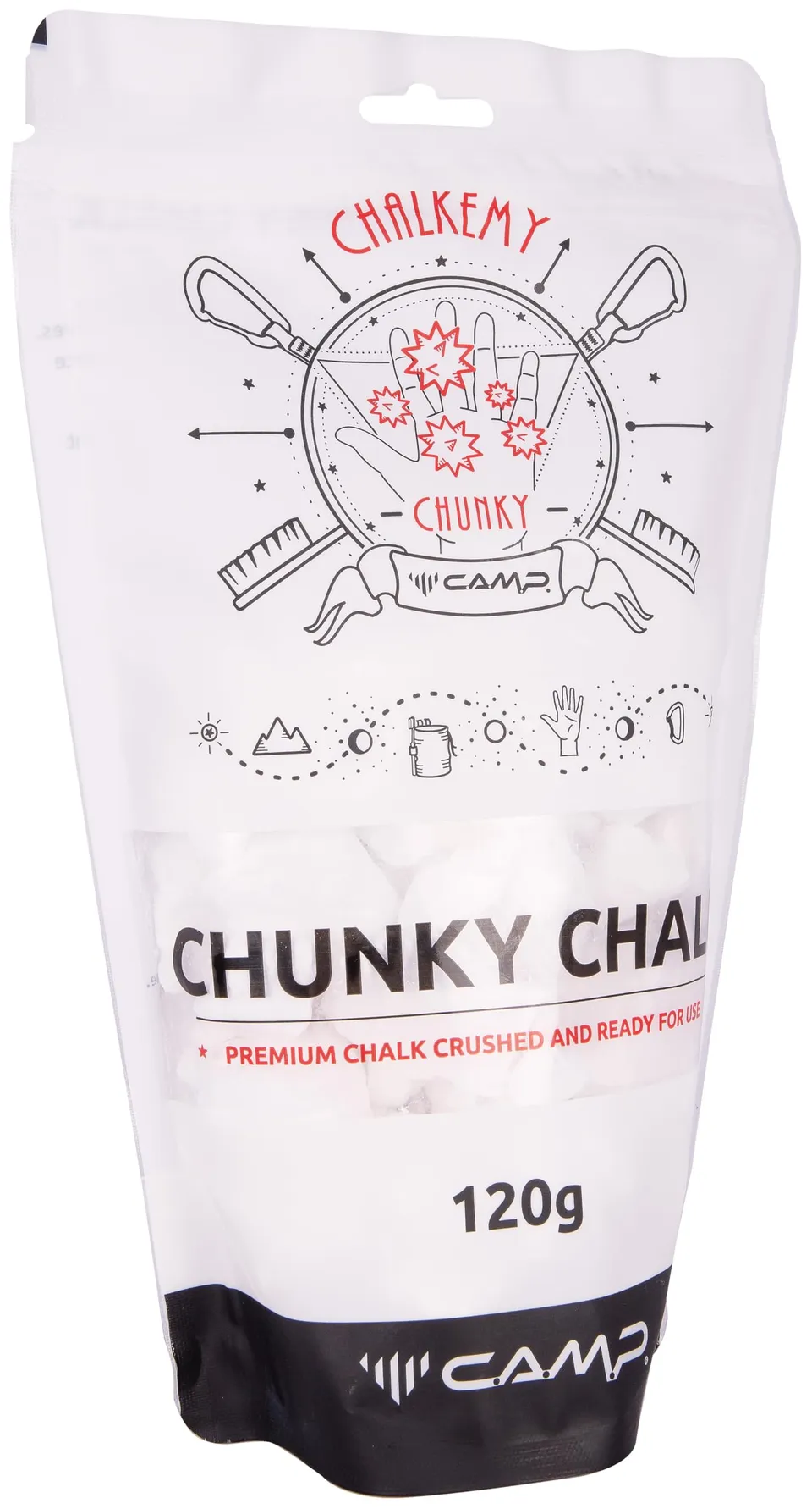 c-a-m-p-chunky-chalk-magnesio-en-polvo-bolsa-de-120-g image 1
