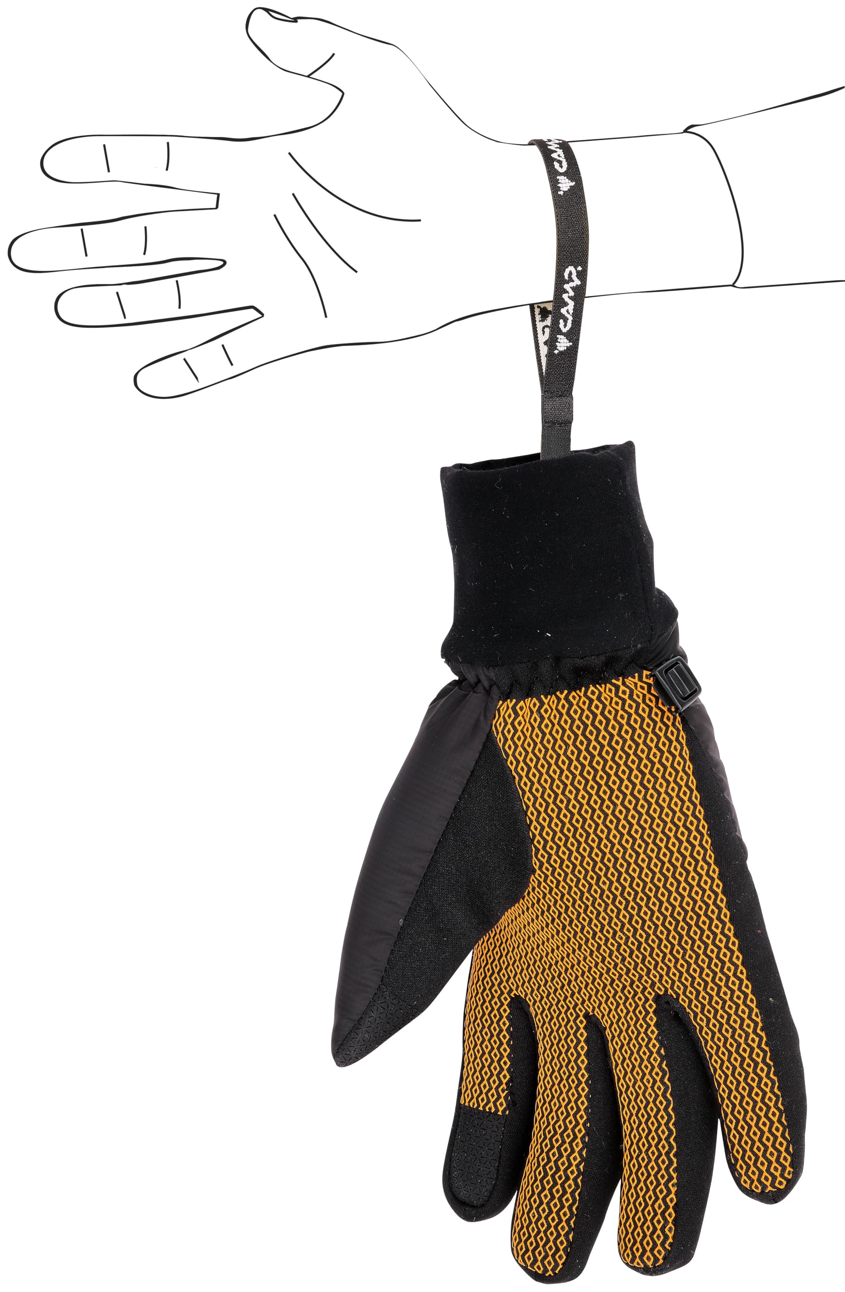 c-a-m-p-g-air-hot-dry-guante-unisex-vers-til-con-primaloft-gold image 4