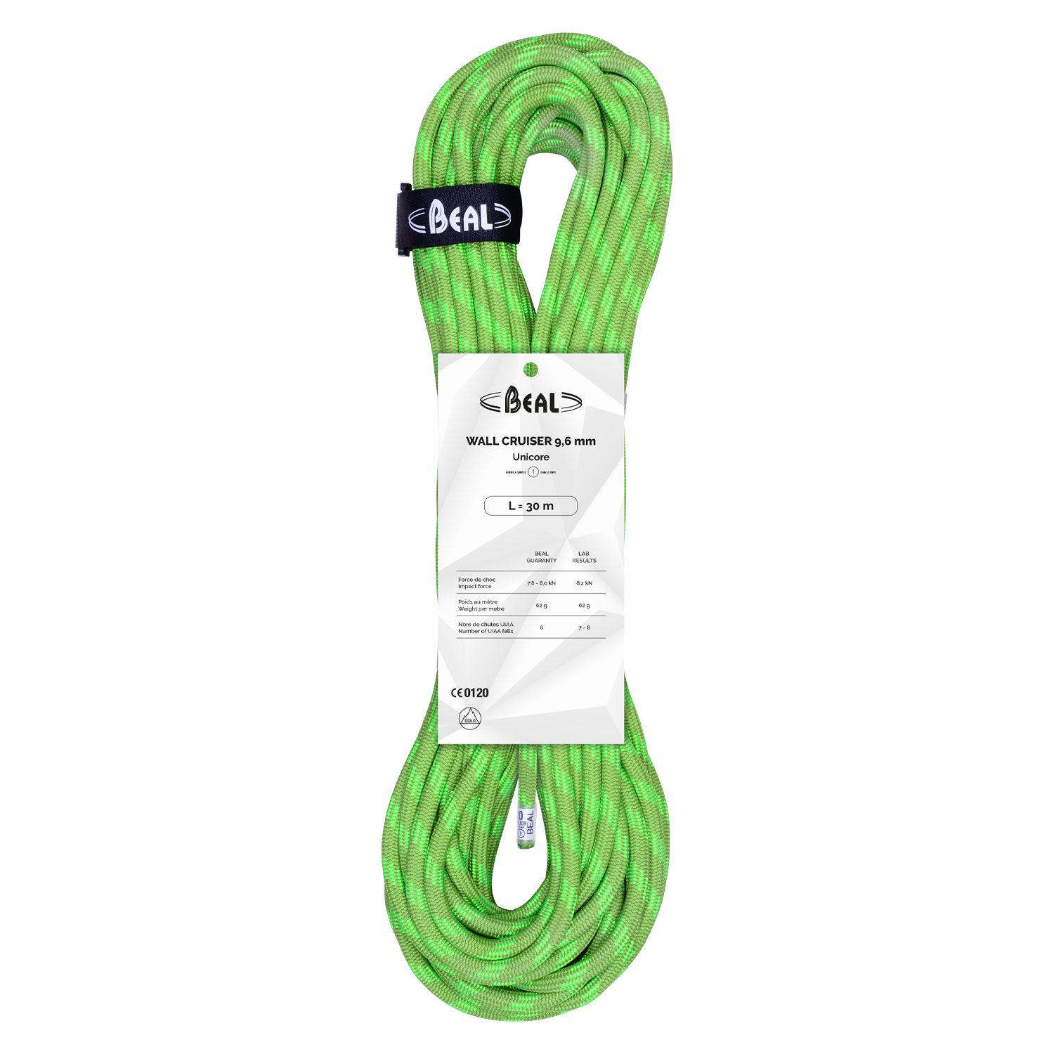beal-wall-cruiser-9-6-mm-unicore-cuerda-din-mica-de-escalada-indoor image 6