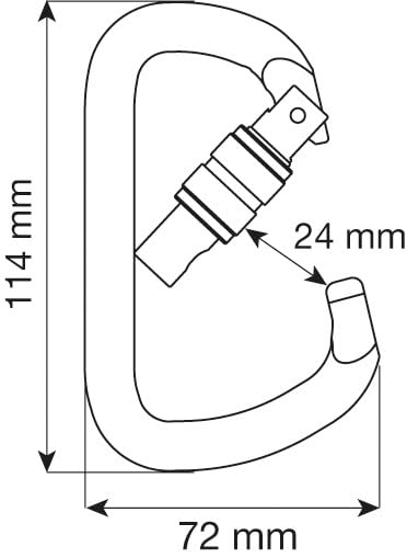 c-a-m-p-d-pro-lock-mosquet-n-de-acero-en-d-con-cierre-keylock-52-kn-10 image 5