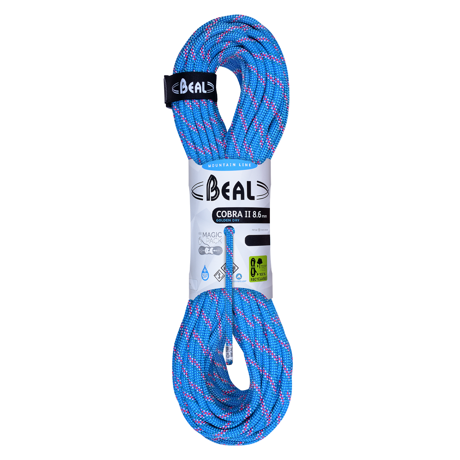 beal-cobra-ii-8-6-mm-unicore-golden-dry-cuerda-din-mica-simple-para-gran-v-a-y-a image 1
