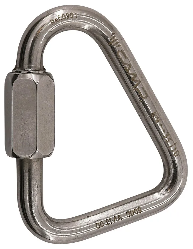 c-a-m-p-delta-quick-link-eslab-n-r-pido-triangular-de-acero-inoxidable image 1