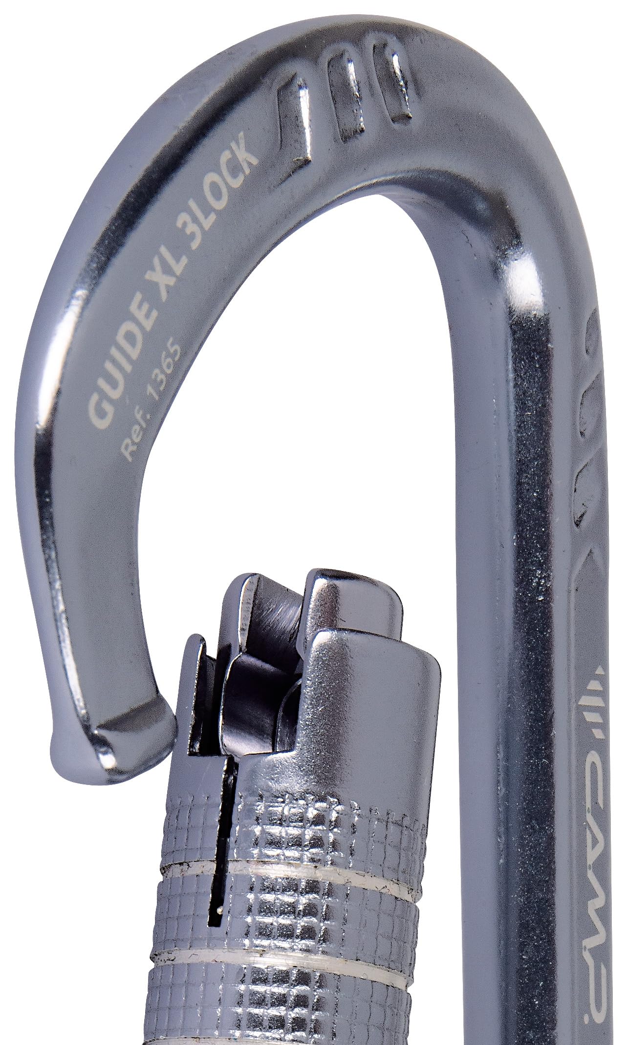 c-a-m-p-guide-xl-3lock-titanio-mosquet-n-de-seguro-con-cierre-autom-tico-de-trip image 7
