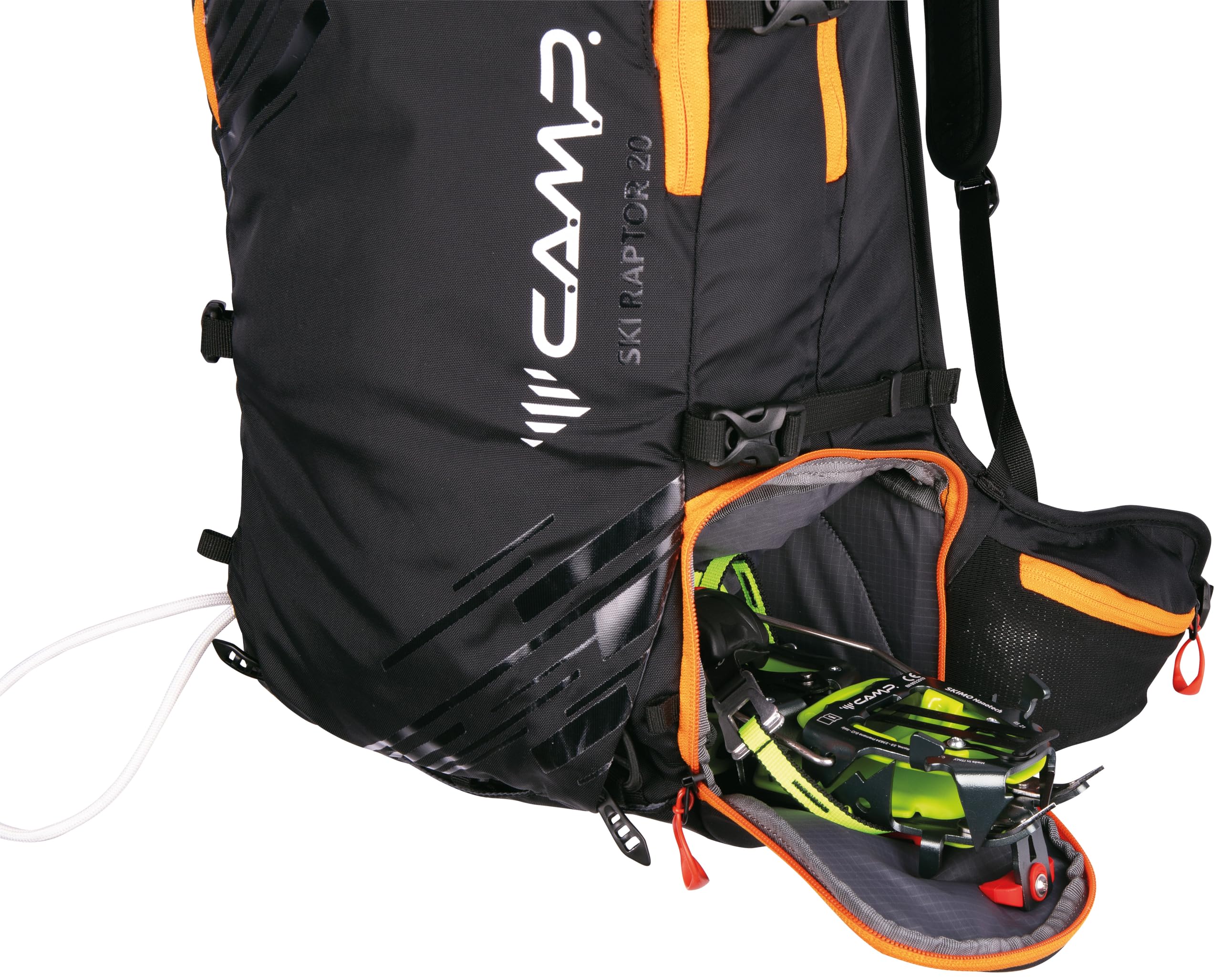 c-a-m-p-ski-raptor-20-mochila-de-esqu-de-traves-a-20-l-negra image 7