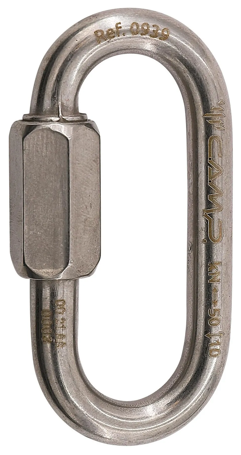 c-a-m-p-oval-quick-link-anillo-de-cierre-de-acero-inoxidable image 1