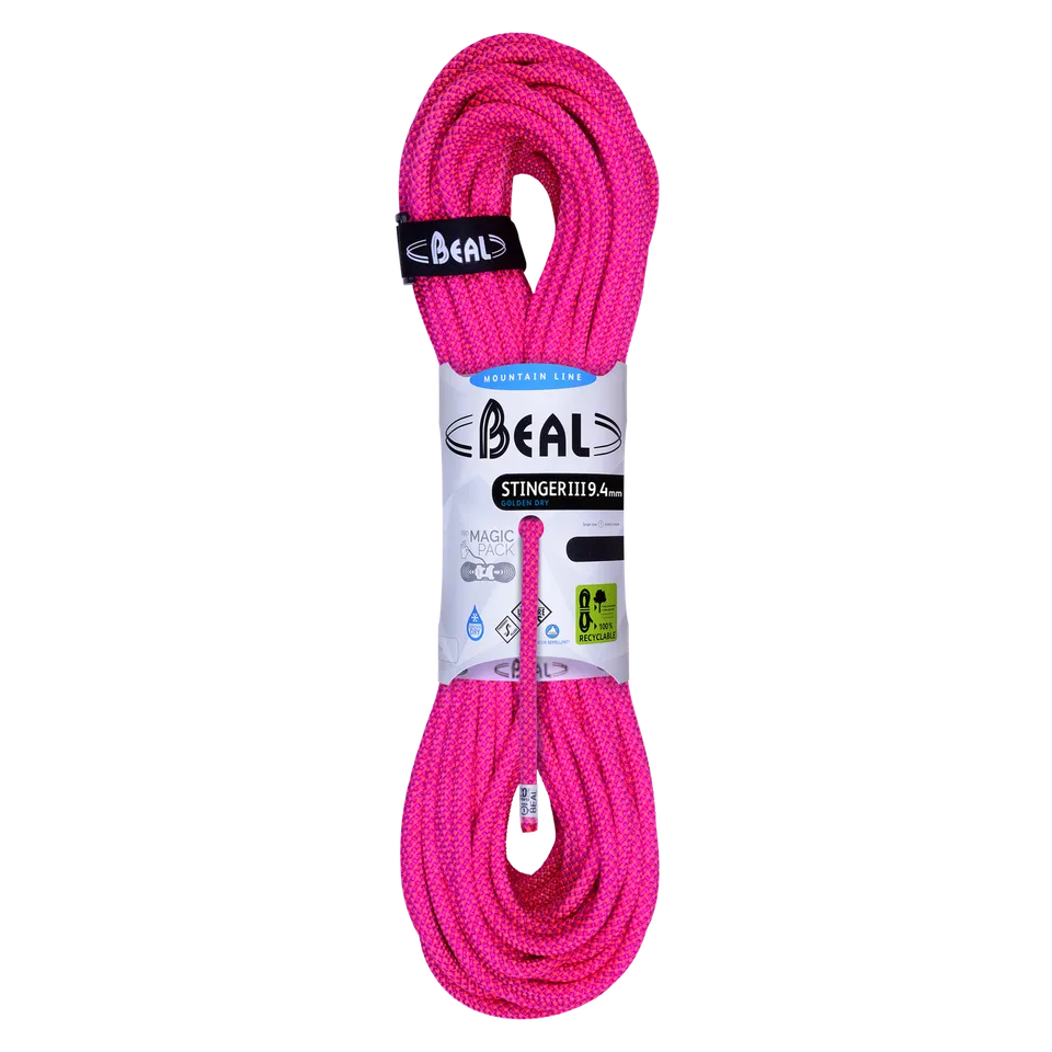 beal-stinger-iii-9-4mm-unicore-golden-dry-cuerda-din-mica-para-escalada-y-alpini image 1