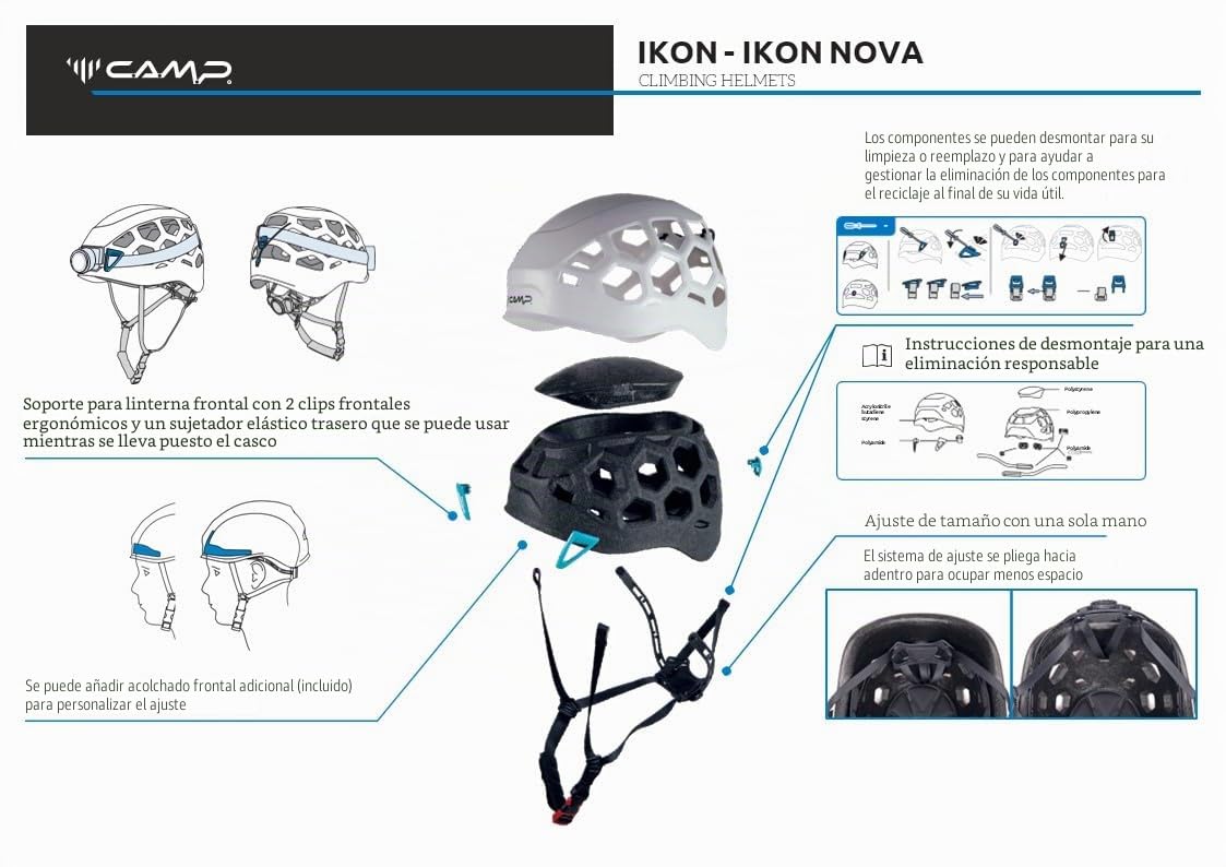 c-a-m-p-ikon-casco-de-escalada-h-brido-abs-epp image 8