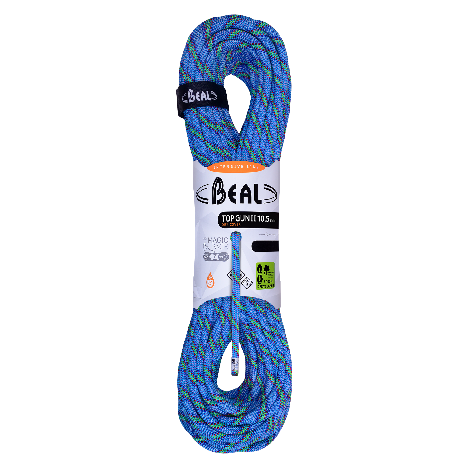 beal-top-gun-ii-10-5mm-unicore-dry-cover-cuerda-din-mica-para-grandes-v-as image 1
