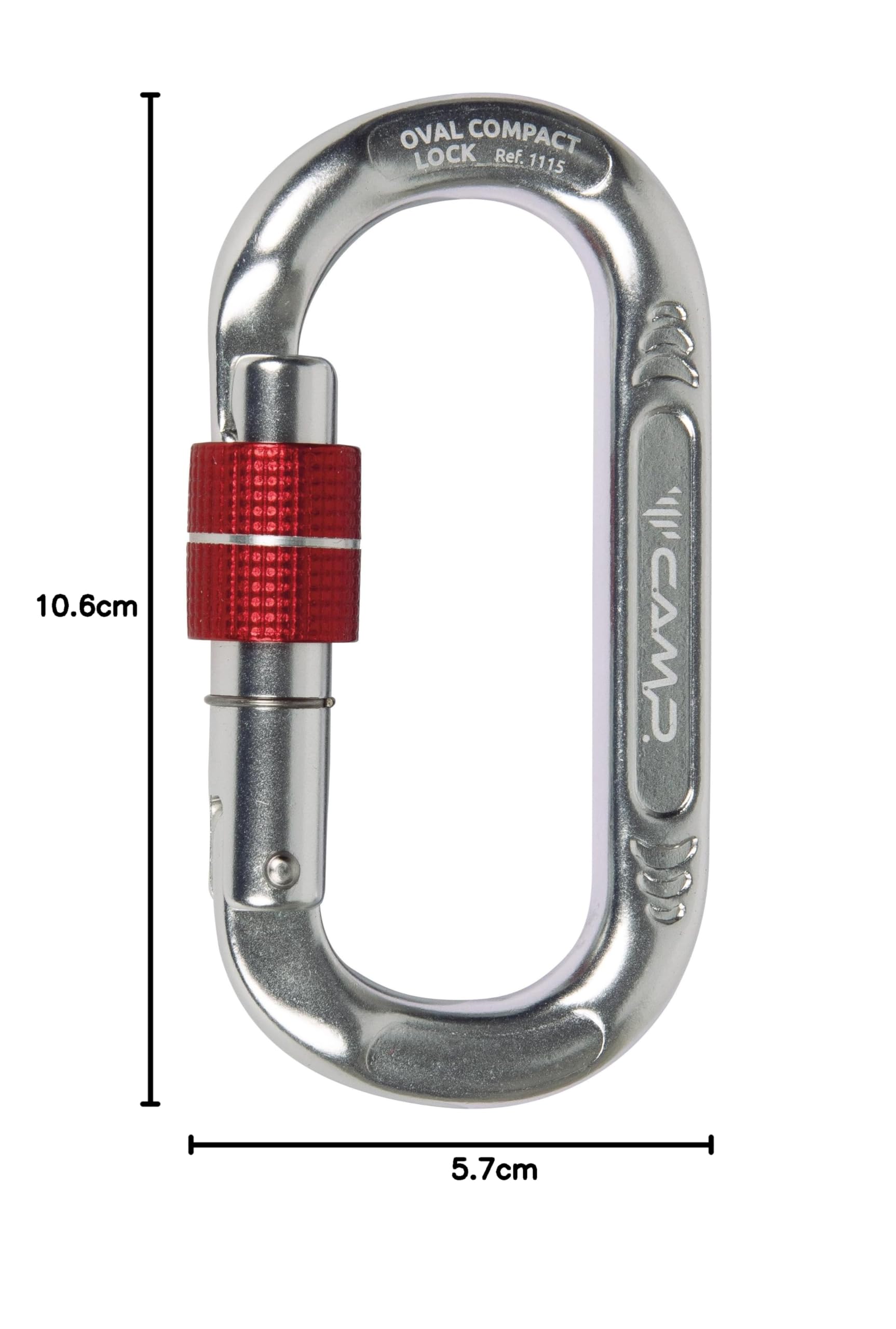 c-a-m-p-oval-compact-lock-pack-de-2-mosquetones-ovalados-con-cierre-de-rosca image 5