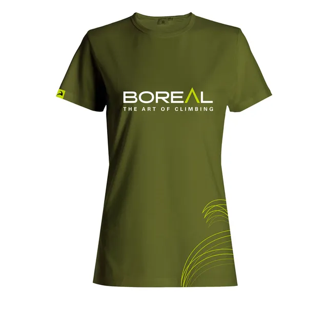 boreal-organic-t-shirt-wmns-green-camiseta-de-algod-n-org-nico-para-mujer image 1