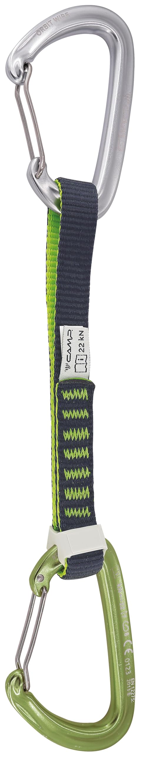 c-a-m-p-orbit-wire-express-ks-18-cm-cinta-expr-s-ultraligera-con-mosquetones-orb image 1