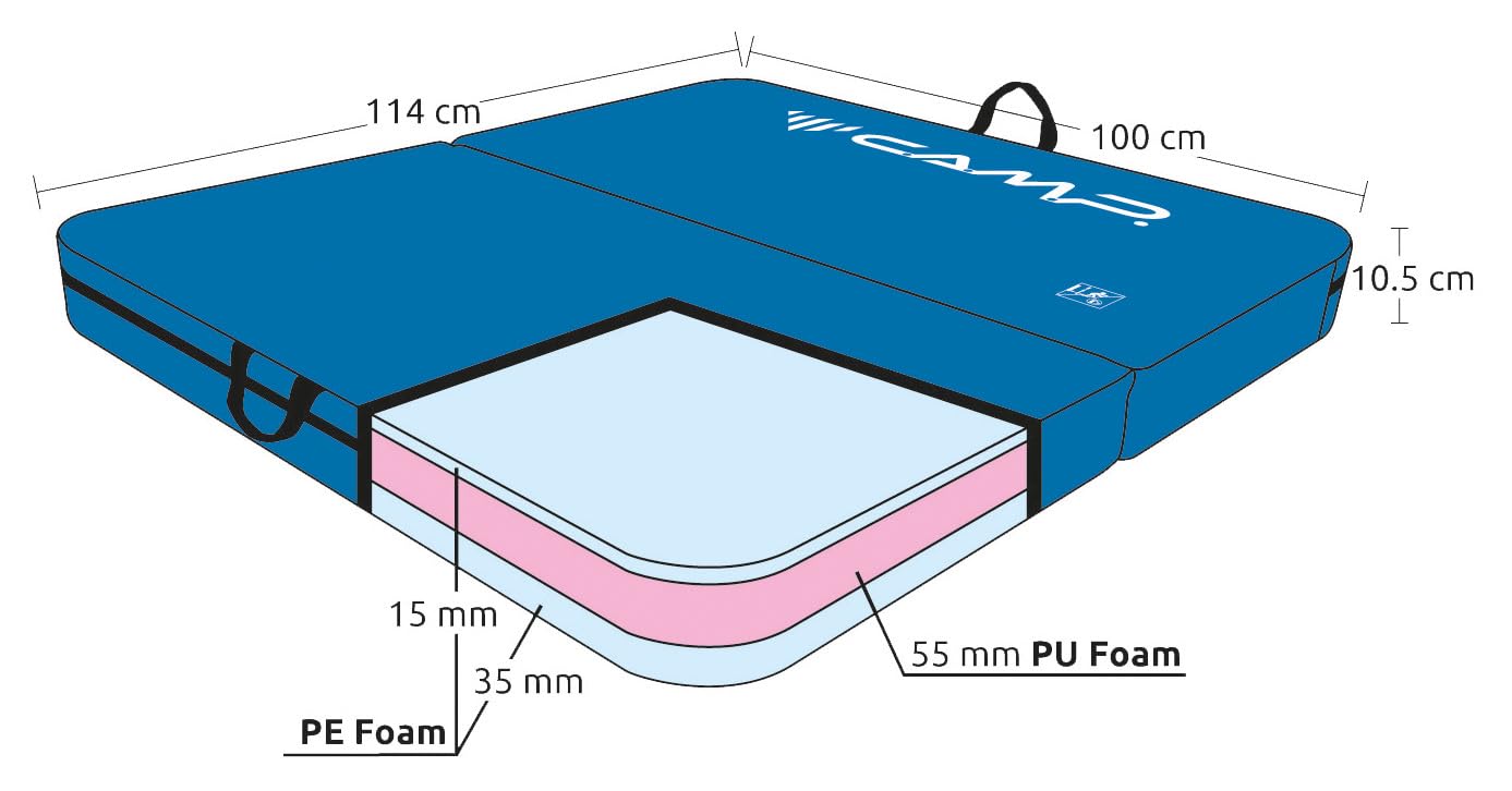 c-a-m-p-minido-colchoneta-crash-pad-plegable-para-escalada-en-bloque image 8