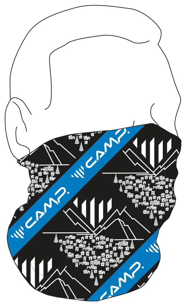c-a-m-p-braga-multifuncional-para-cuello-talla-nica-negro image 1
