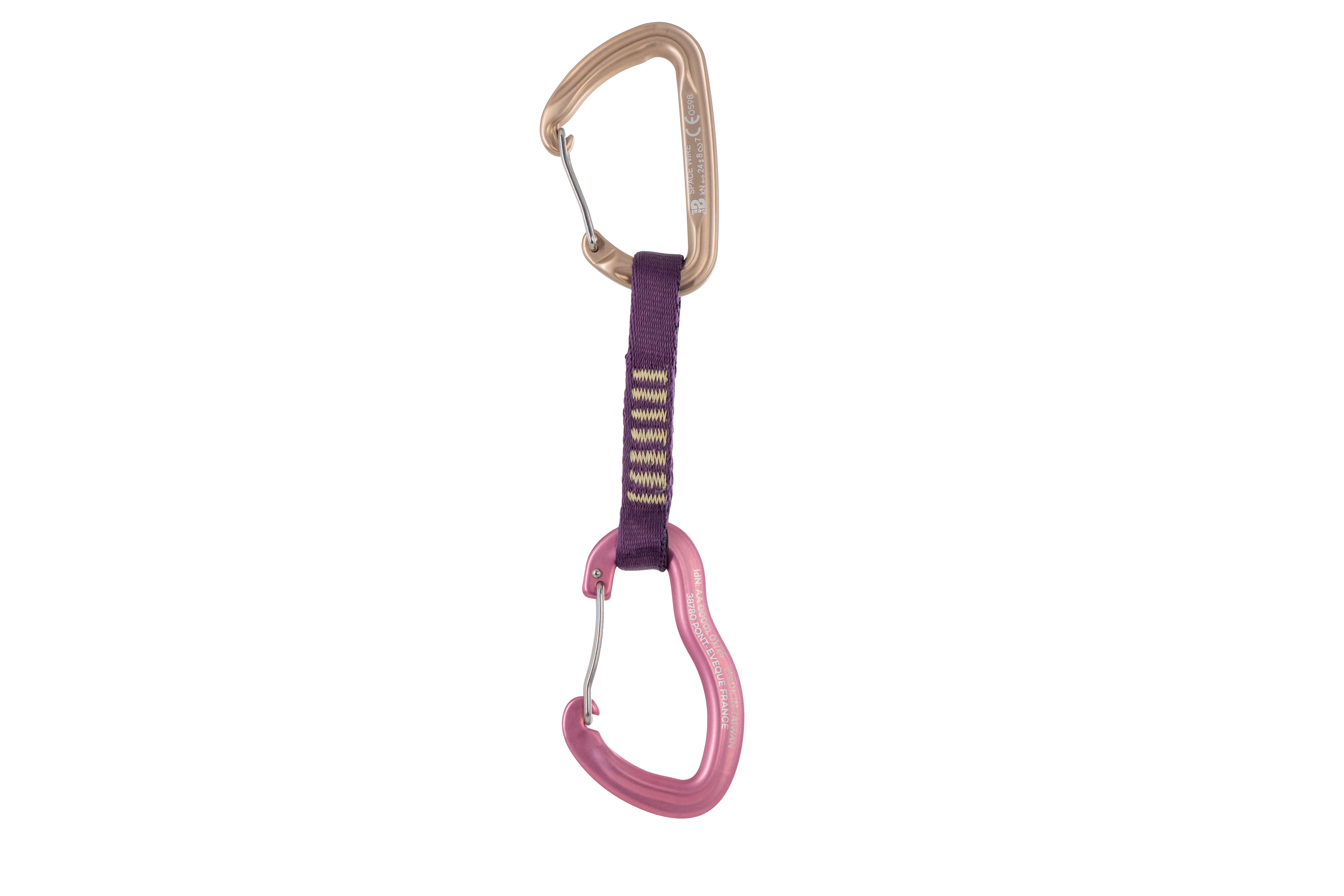 expr-s-beal-pulp-quickdraw-11-cm-cinta-16-mm-y-mosquetones-space-wire-cosmo image 1