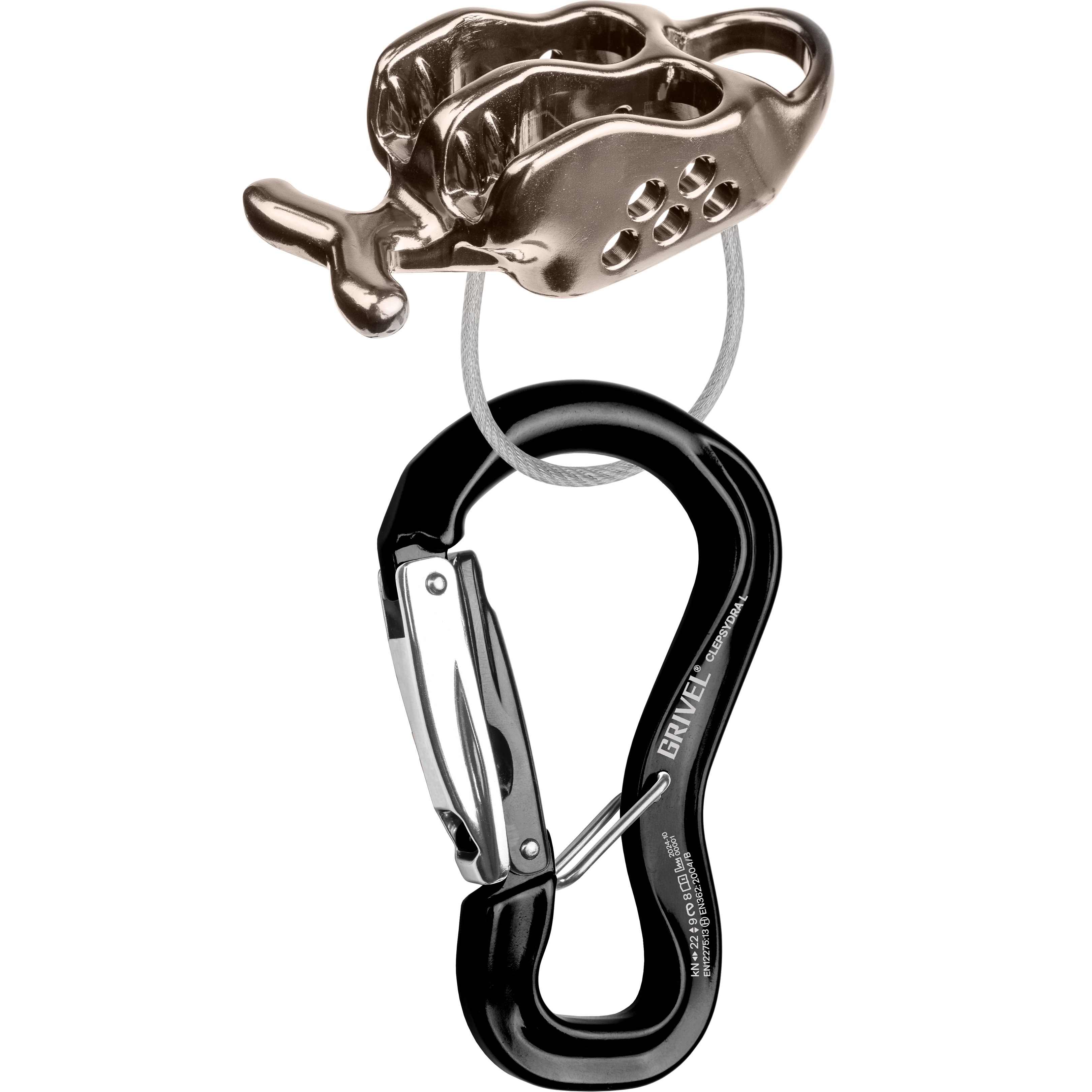 grivel-master-pro-belayer-kit-asegurador-con-mosquet-n-clepsydra-l image 1