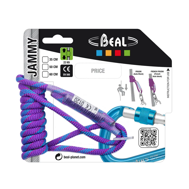 beal-jammy-anillo-de-cordelette-de-aramida-para-nudos-autobloqueantes image 1