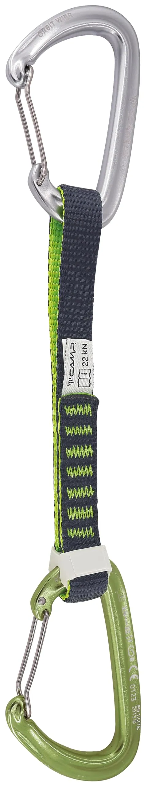 c-a-m-p-orbit-wire-express-ks-18-cm-cinta-expr-s-ultraligera-con-mosquetones-orb image 1