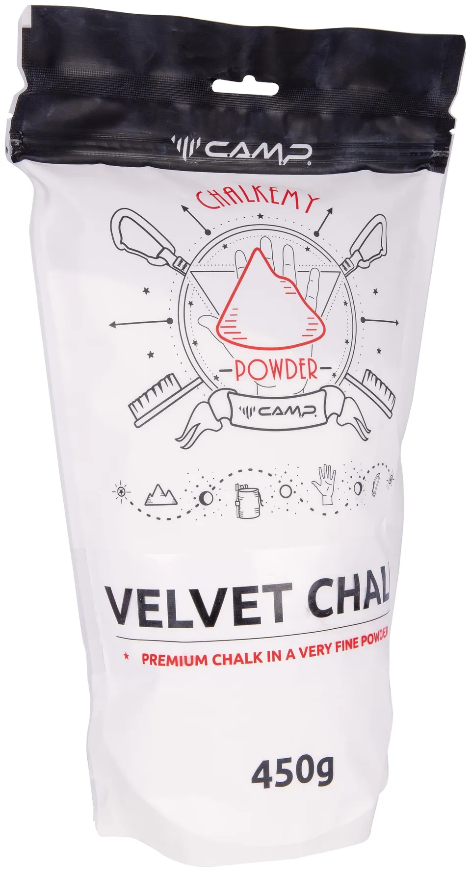 c-a-m-p-velvet-chalk-magnesio-en-polvo-superfino-200-g-con-bolsa-de-cierre image 1