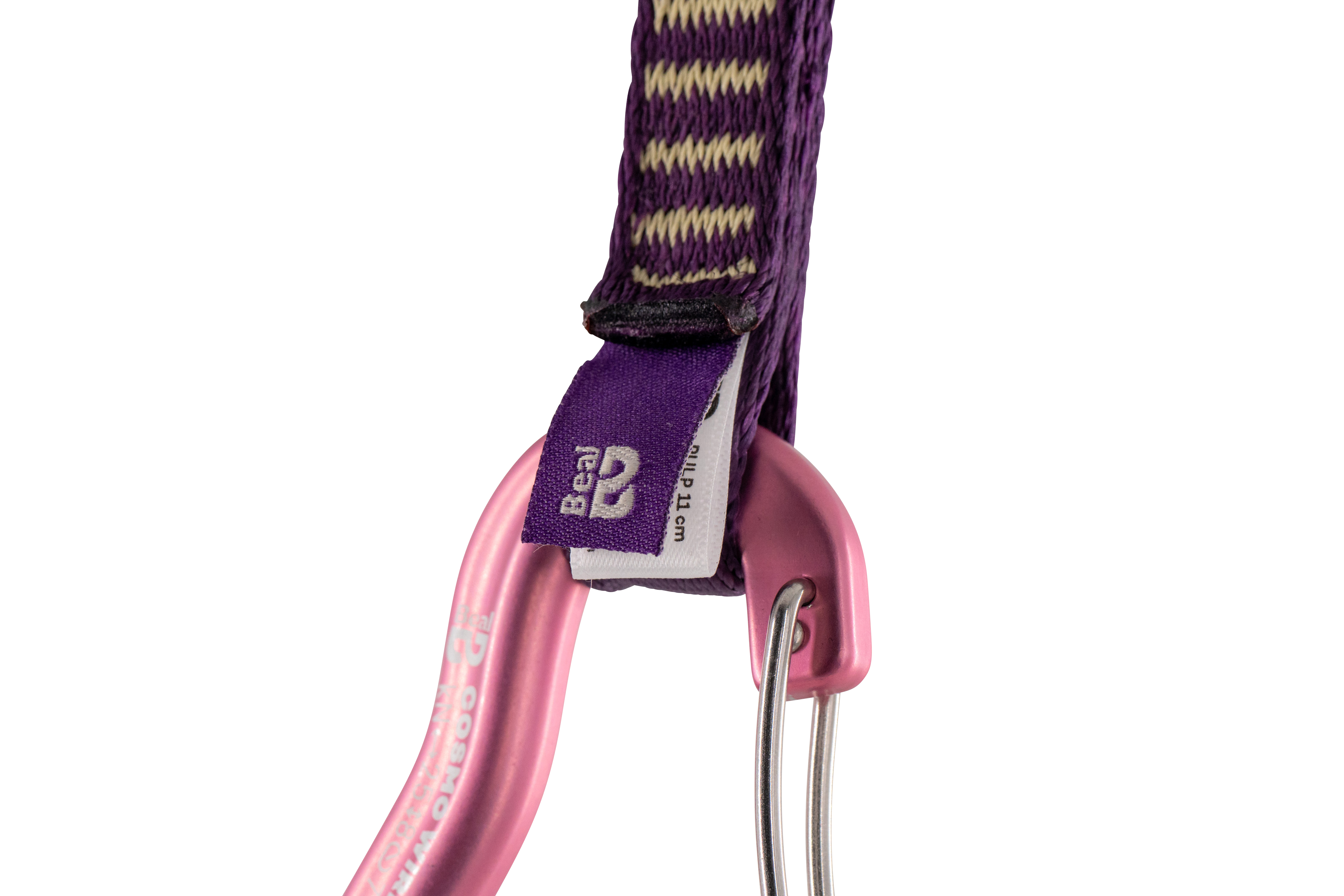 expr-s-beal-pulp-quickdraw-11-cm-cinta-16-mm-y-mosquetones-space-wire-cosmo image 2