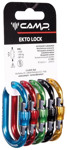 c-a-m-p-rack-pack-ekto-lock-5-mosquetones-de-rosca-aluminio-7075 image 4