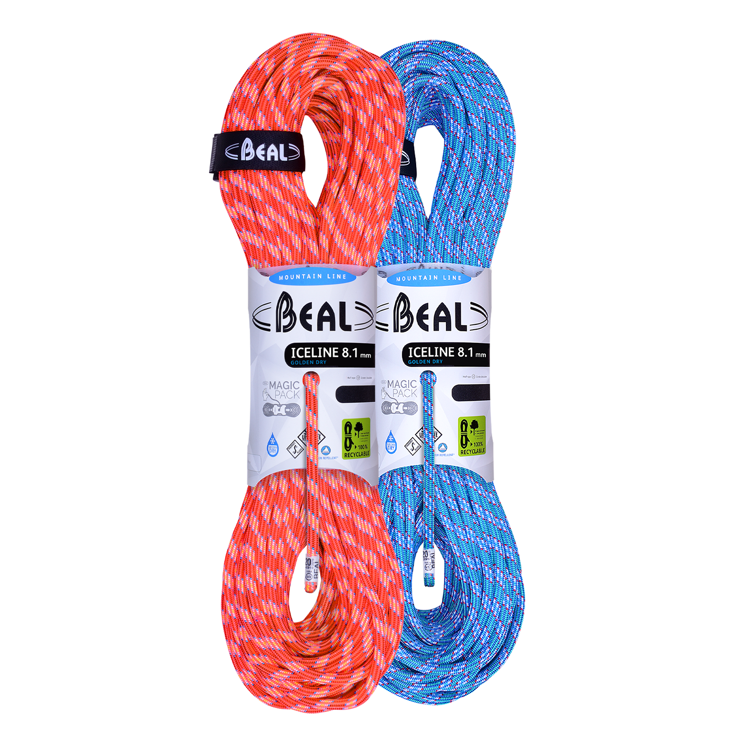 beal-ice-line-8-1mm-unicore-golden-dry-pack-cuerda-para-alpinismo-y-cascadas-de- image 2