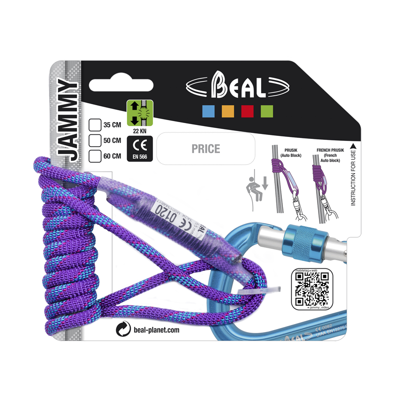 beal-jammy-anillo-de-cordelette-de-aramida-para-nudos-autobloqueantes image 1