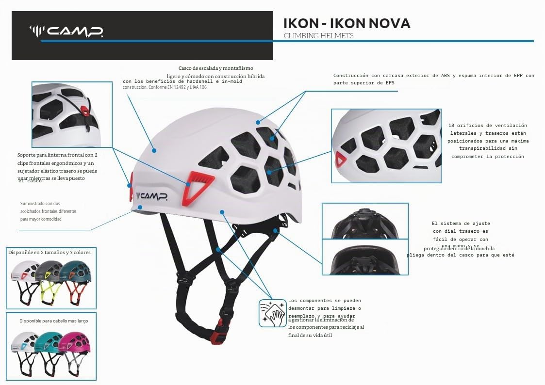 c-a-m-p-ikon-casco-de-escalada-h-brido-abs-epp image 6