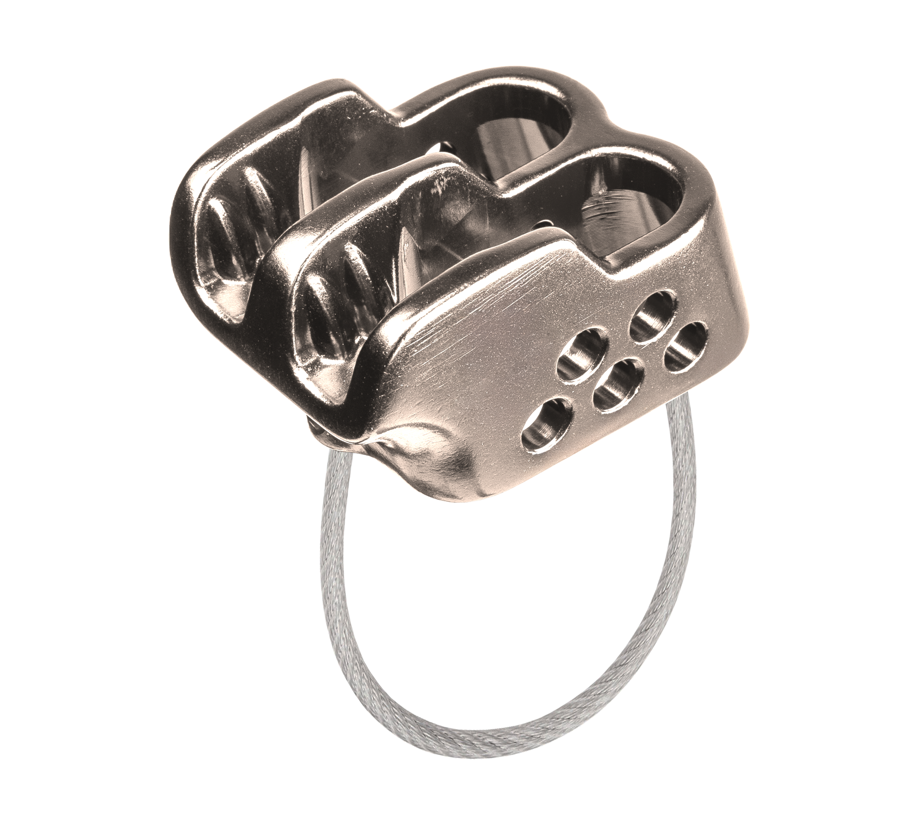 grivel-master-belayer-asegurador-y-descensor-de-aluminio-para-escalada-rapel-y-v image 2