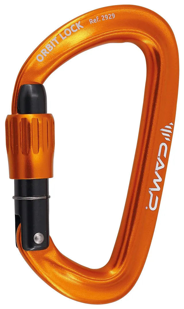 c-a-m-p-orbit-lock-mosquet-n-de-rosca-ligero-y-compacto-para-reuniones-y-r-peles image 1