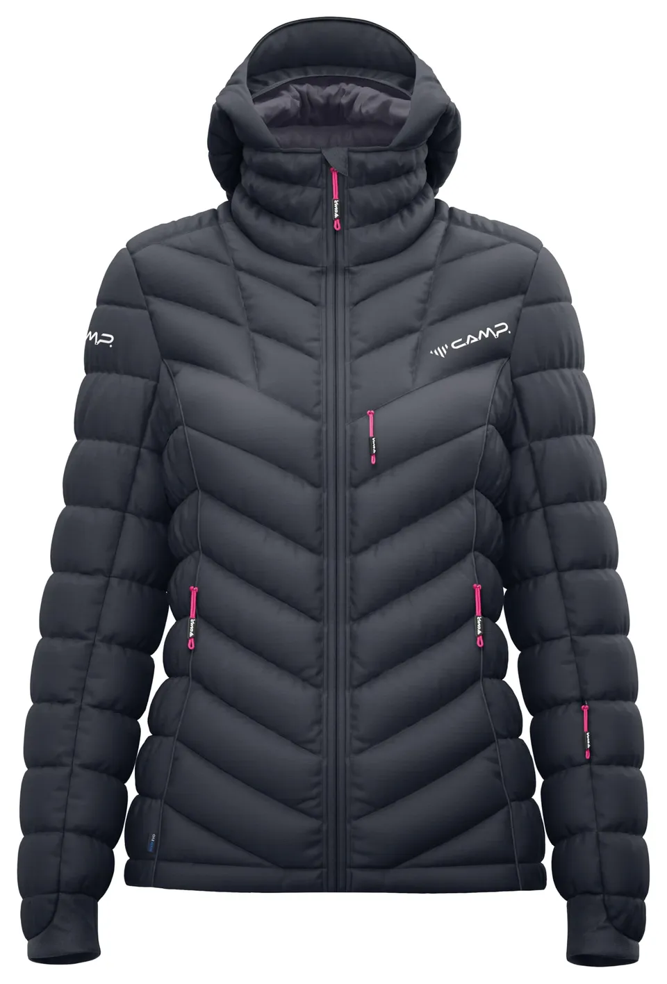 c-a-m-p-nivix-jacket-w-chaqueta-de-plum-n-de-pato-750-cuin-para-mujer-negro-gris image 1