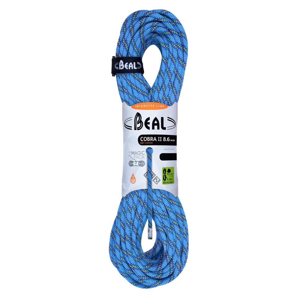 beal-cobra-ii-8-6mm-unicore-dry-cover-cuerda-din-mica-para-alpinismo-y-grandes-v image 1