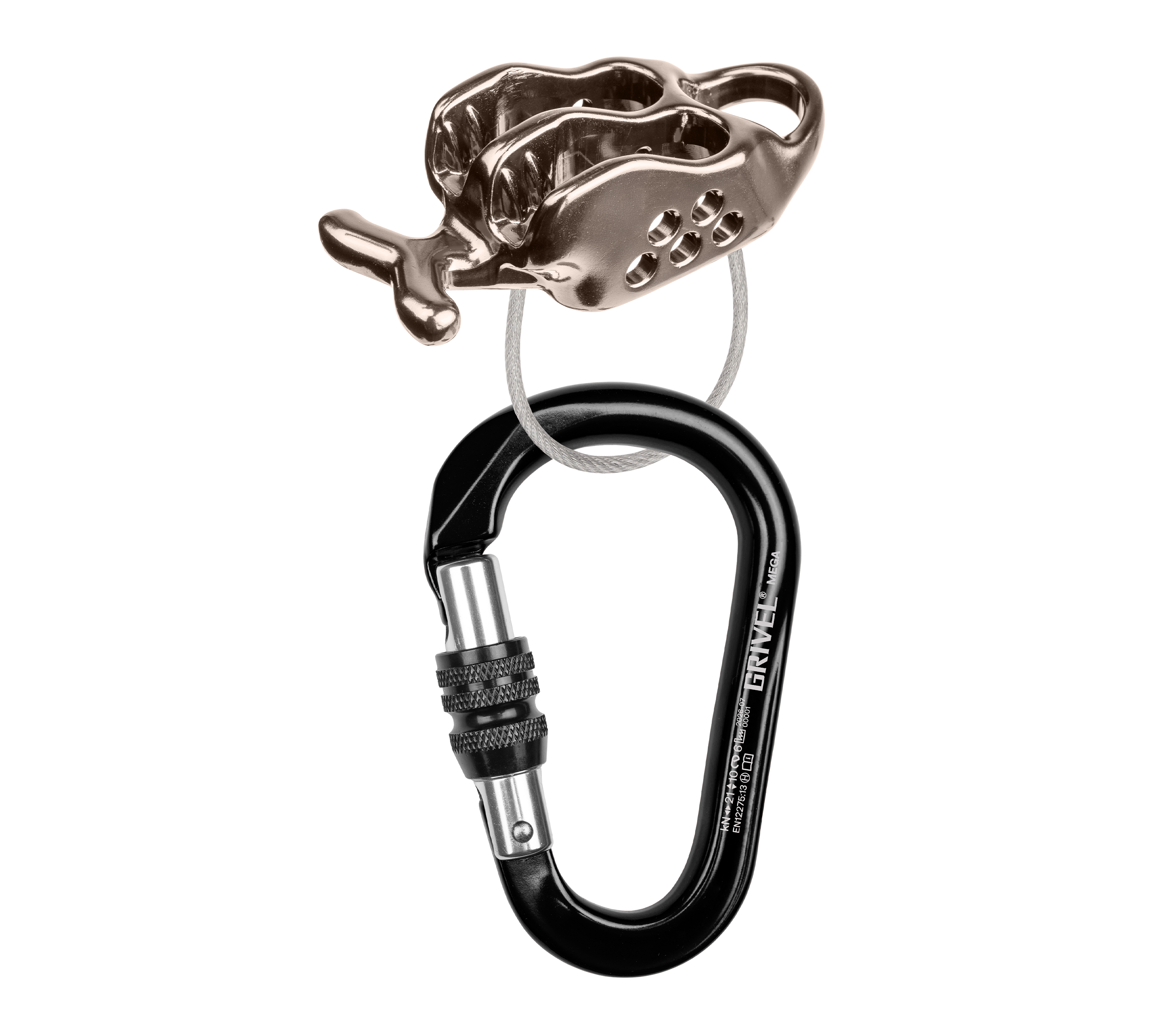 grivel-master-pro-belayer-kit-con-mosquet-n-mega-k6n image 2