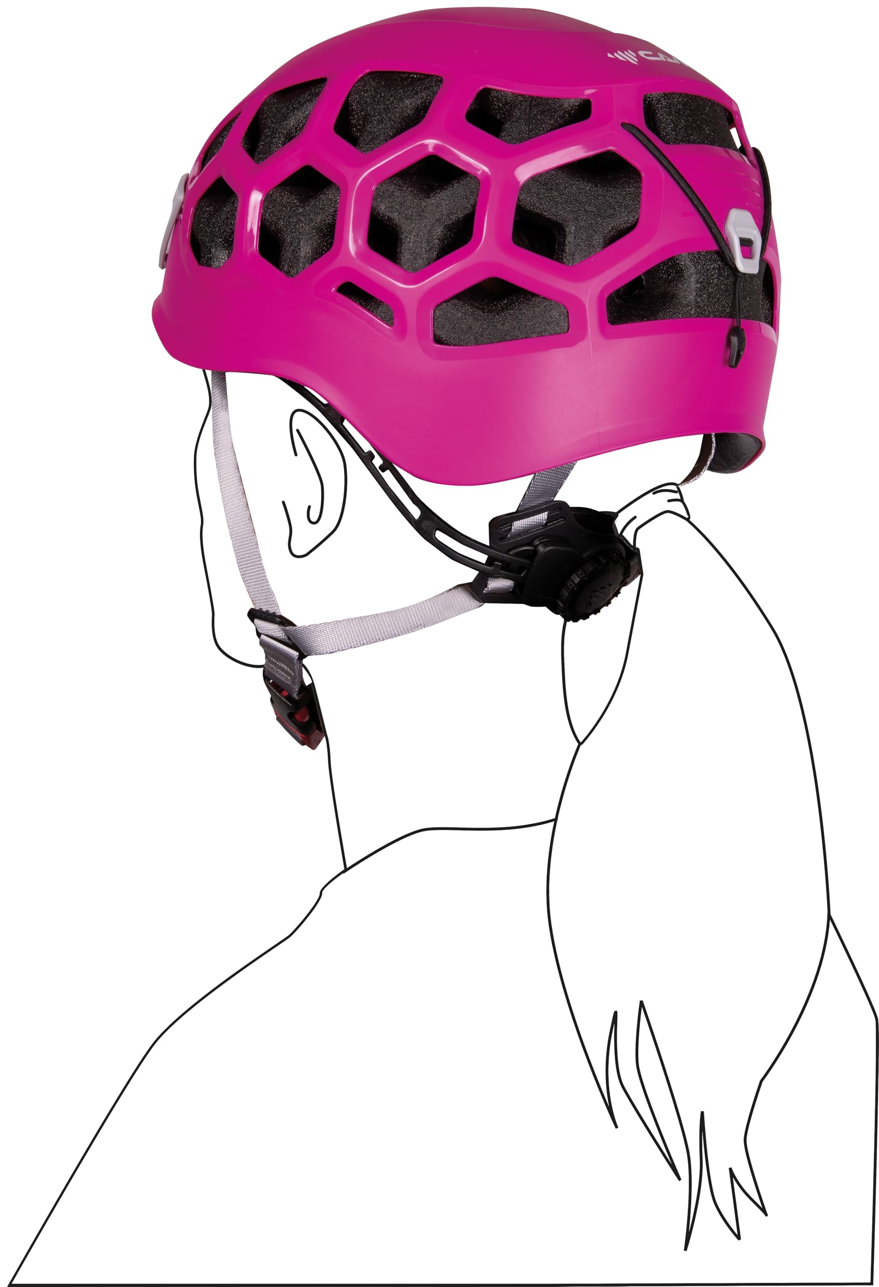 c-a-m-p-ikon-nova-casco-de-alpinismo-femenino-abs-epp-con-18-aberturas-de-ventil image 3