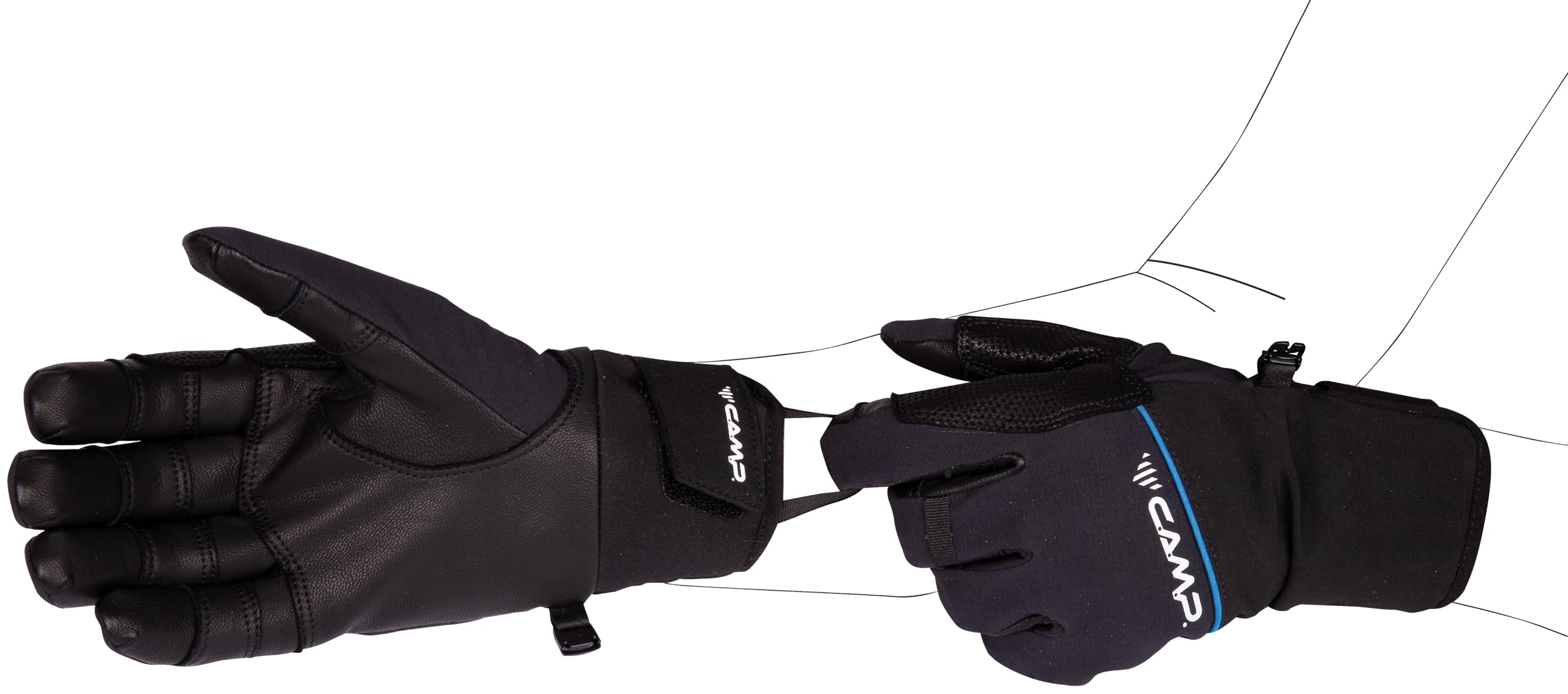 c-a-m-p-g-aero-guante-t-cnico-unisex-sin-relleno-con-membrana-dryzone image 3