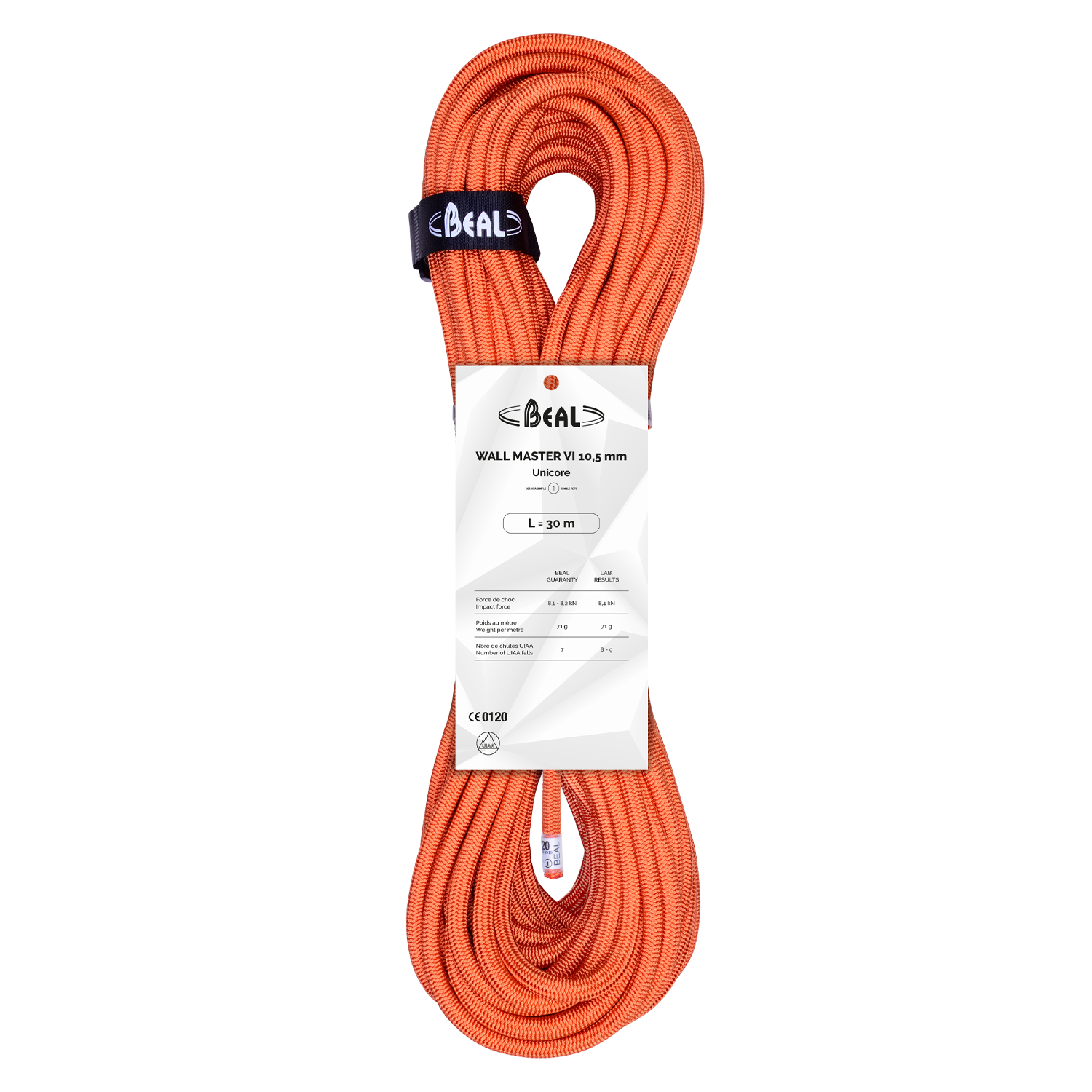 beal-wall-master-vi-10-5mm-unicore-cuerda-din-mica-para-roca-y-muros-de-escalada image 6