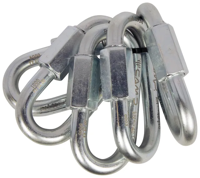 c-a-m-p-oval-quick-link-steel-set-5-mosquet-n-eslab-n-r-pido-ovalado-de-acero-ga image 1