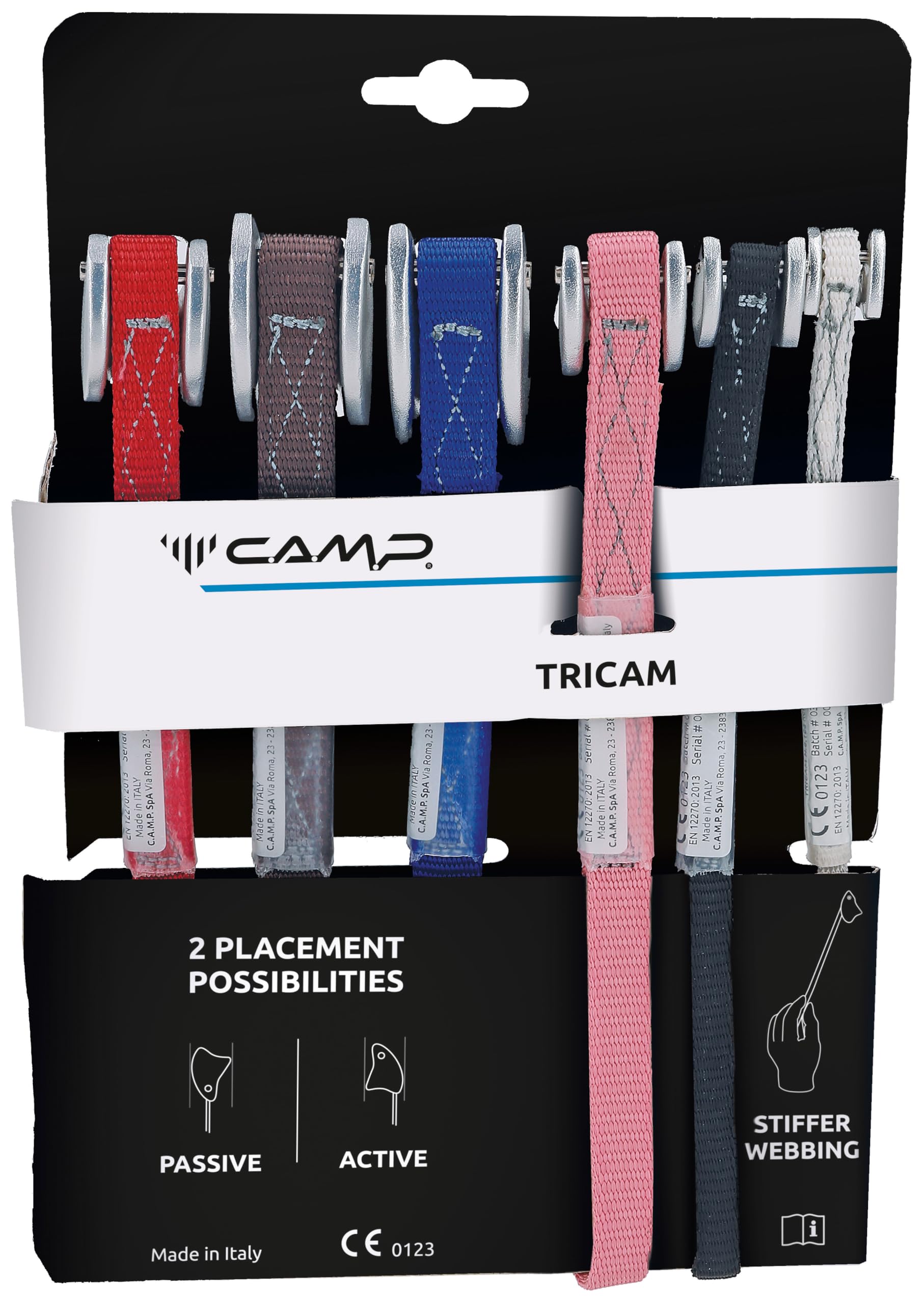 c-a-m-p-chocks-set-tricam-6-pz-juego-de-6-fisureros-activos-y-pasivos image 2