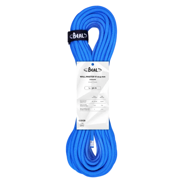 beal-wall-master-vi-10-5mm-unicore-cuerda-din-mica-para-roca-y-muros-de-escalada image 1