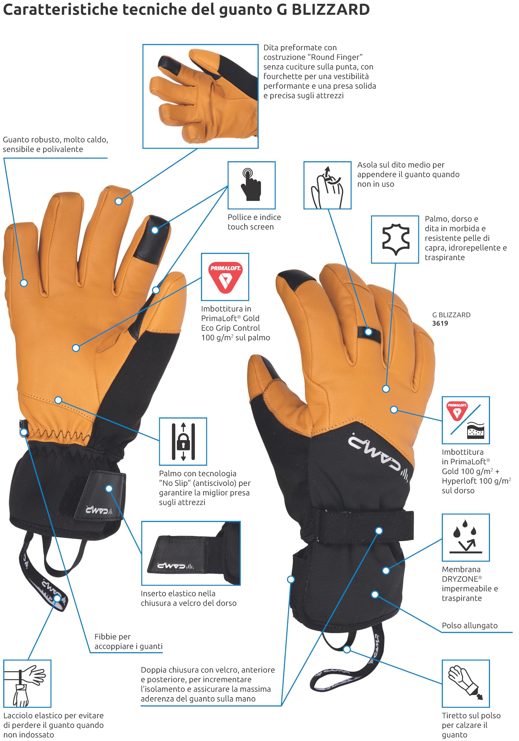 c-a-m-p-g-blizzard-guante-unisex-de-escalada-en-hielo-y-alpinismo image 2