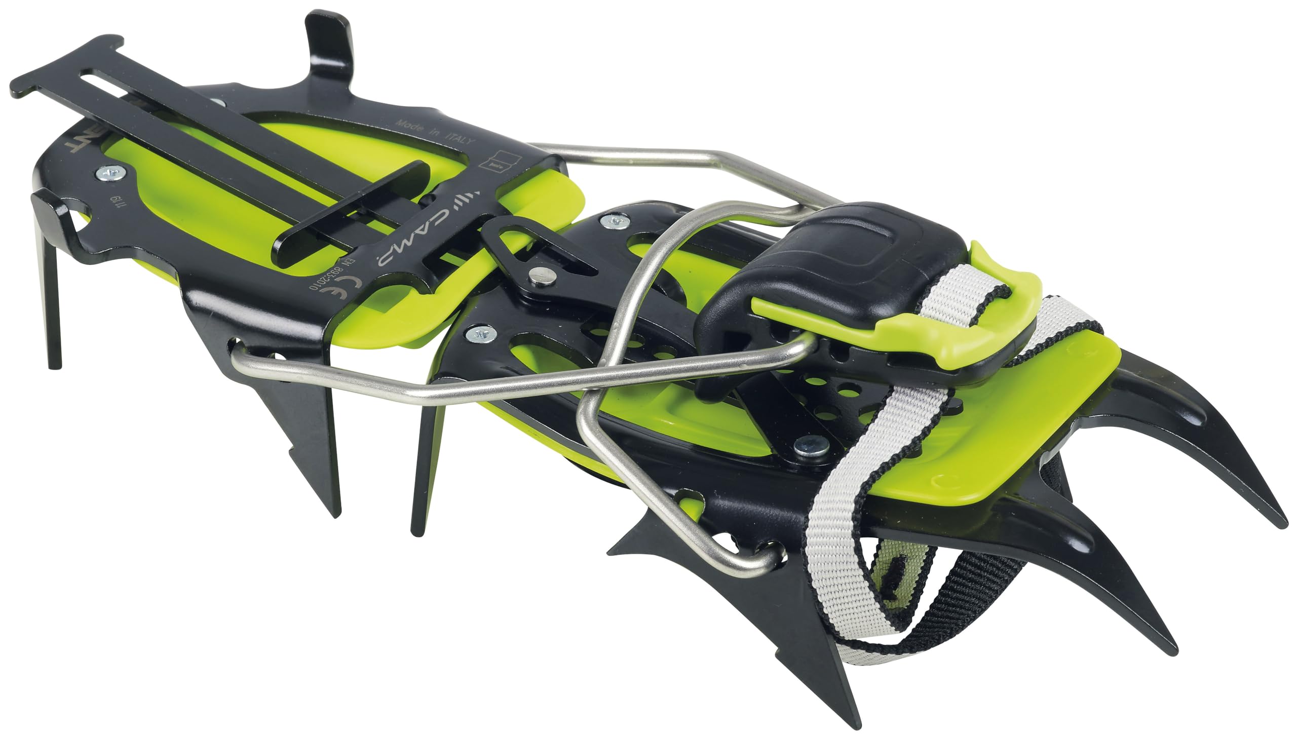 c-a-m-p-crampon-ascent-auto-semi-auto-cramp-n-de-alpinismo-de-acero-de-10-puntas image 3