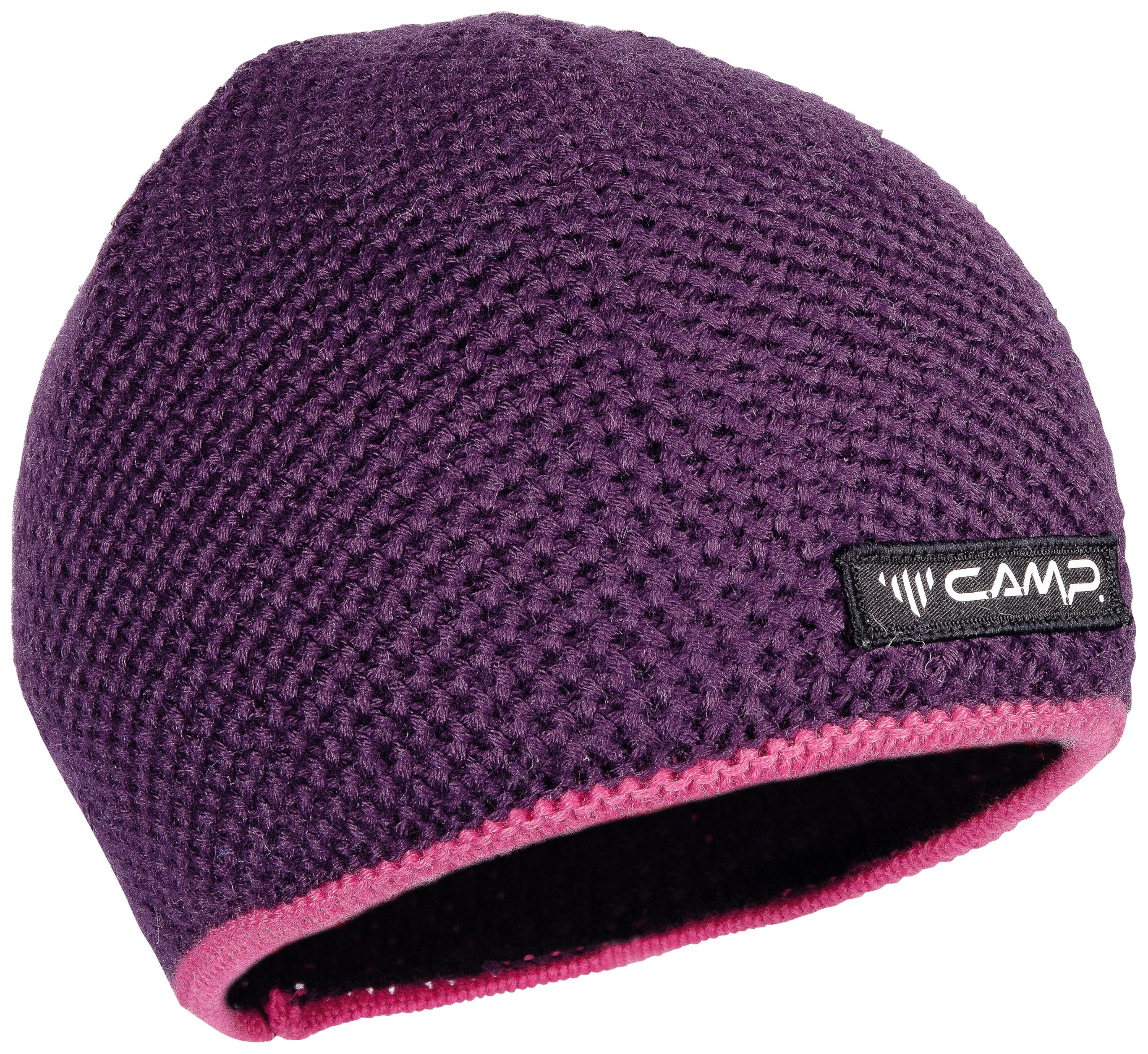 c-a-m-p-sleek-beanie-gorro-de-invierno-de-punto-unisex-dos-colores-parche-con-lo image 3