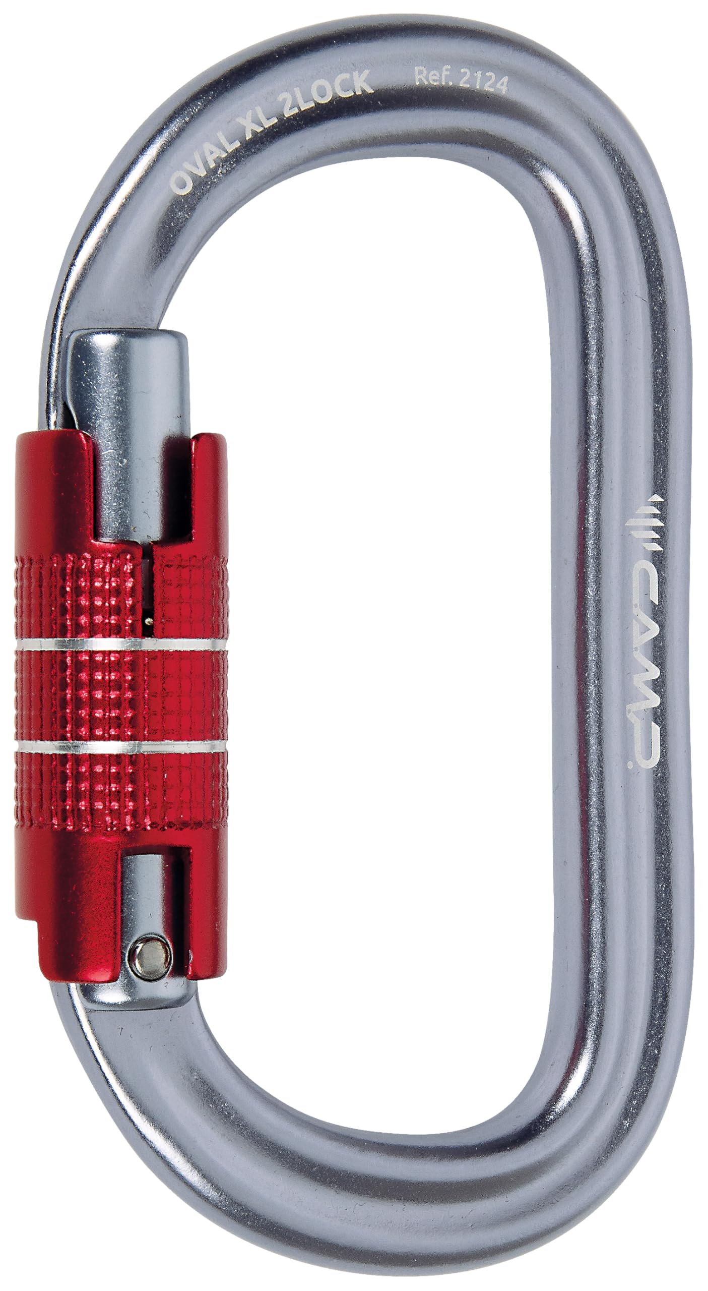 c-a-m-p-oval-xl-2lock-mosquet-n-ovalado-de-titanio-con-cierre-autom-tico-de-dobl image 1